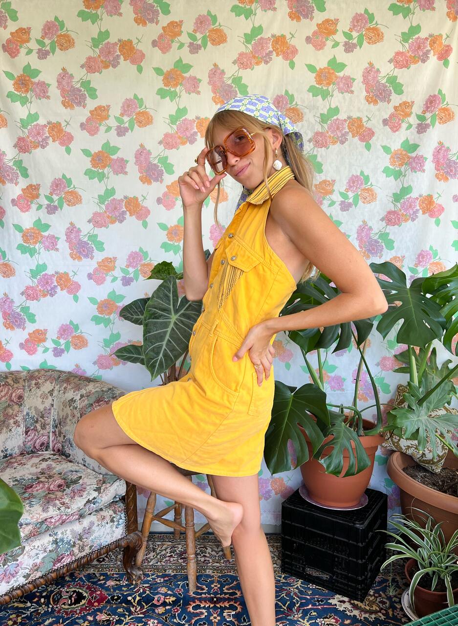 שמלת ג'ינס סאני של אוניקס משנות ה-90