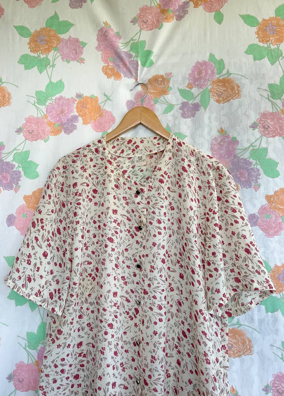 Floral Print Delicate Shirt