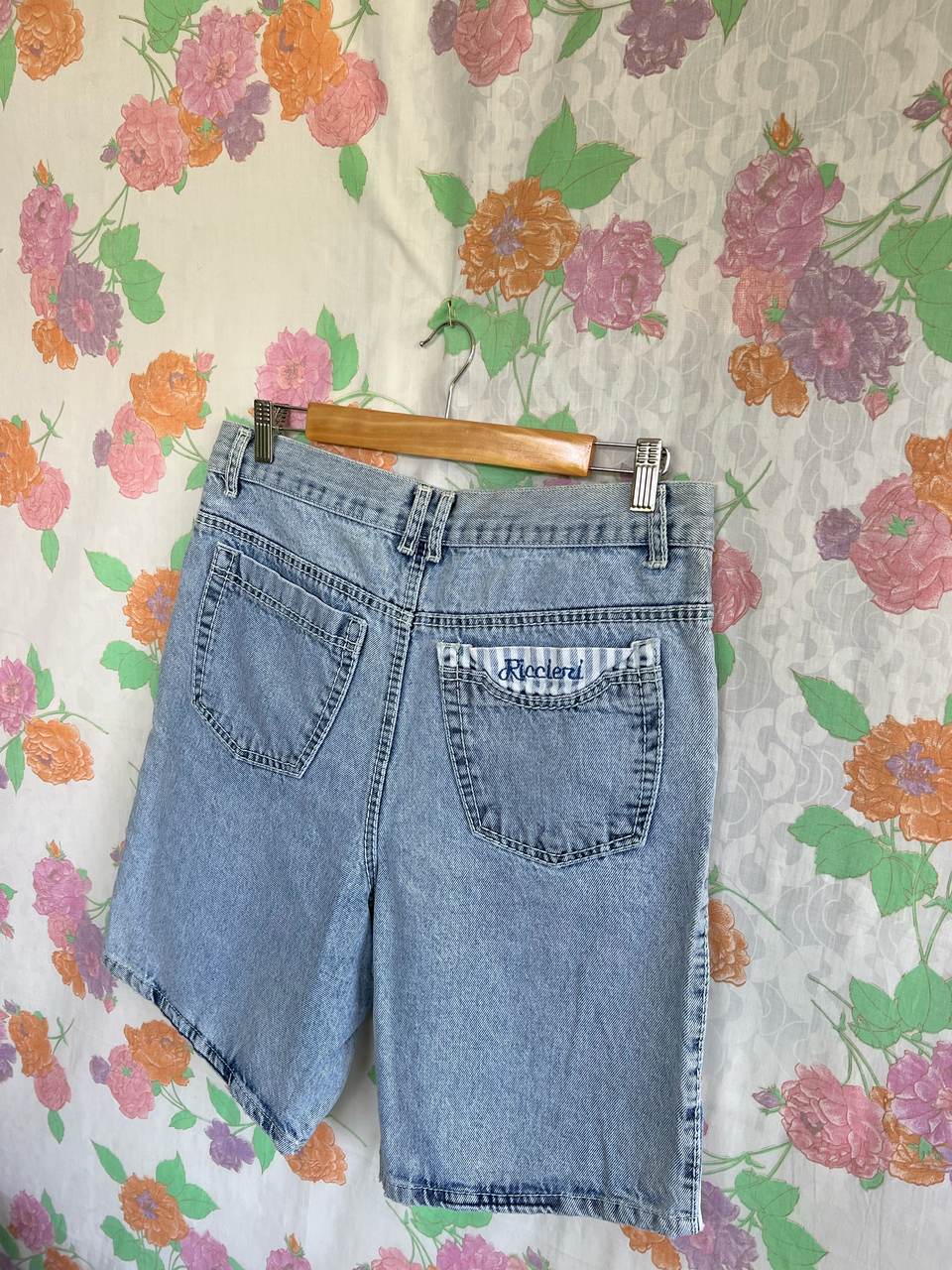 Vintage Denim Detailed Bermuda