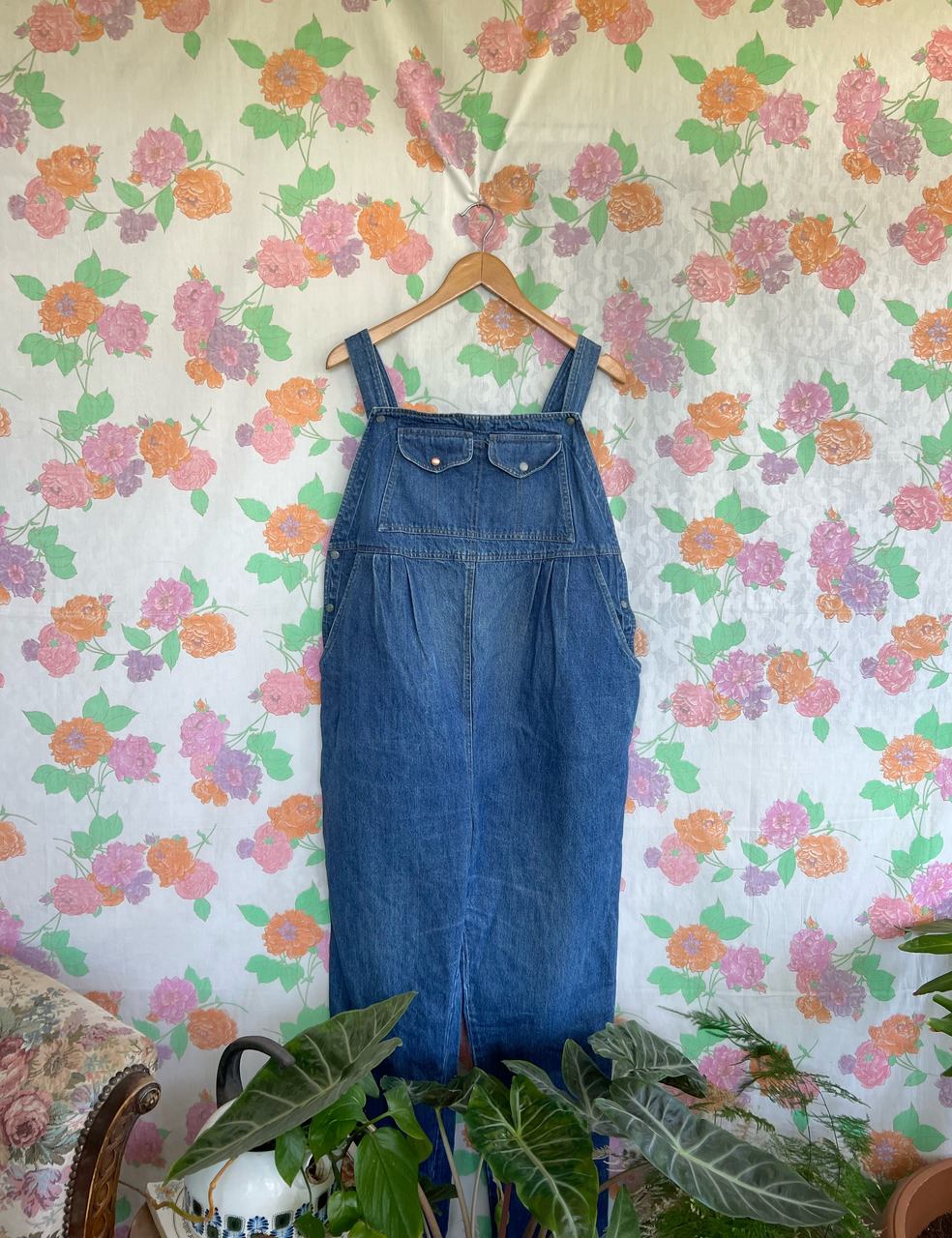 90's Denim Long Overall
