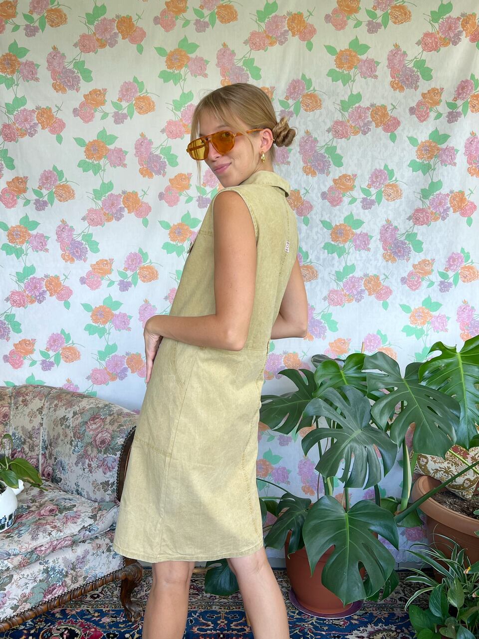 90's Caramel Dress