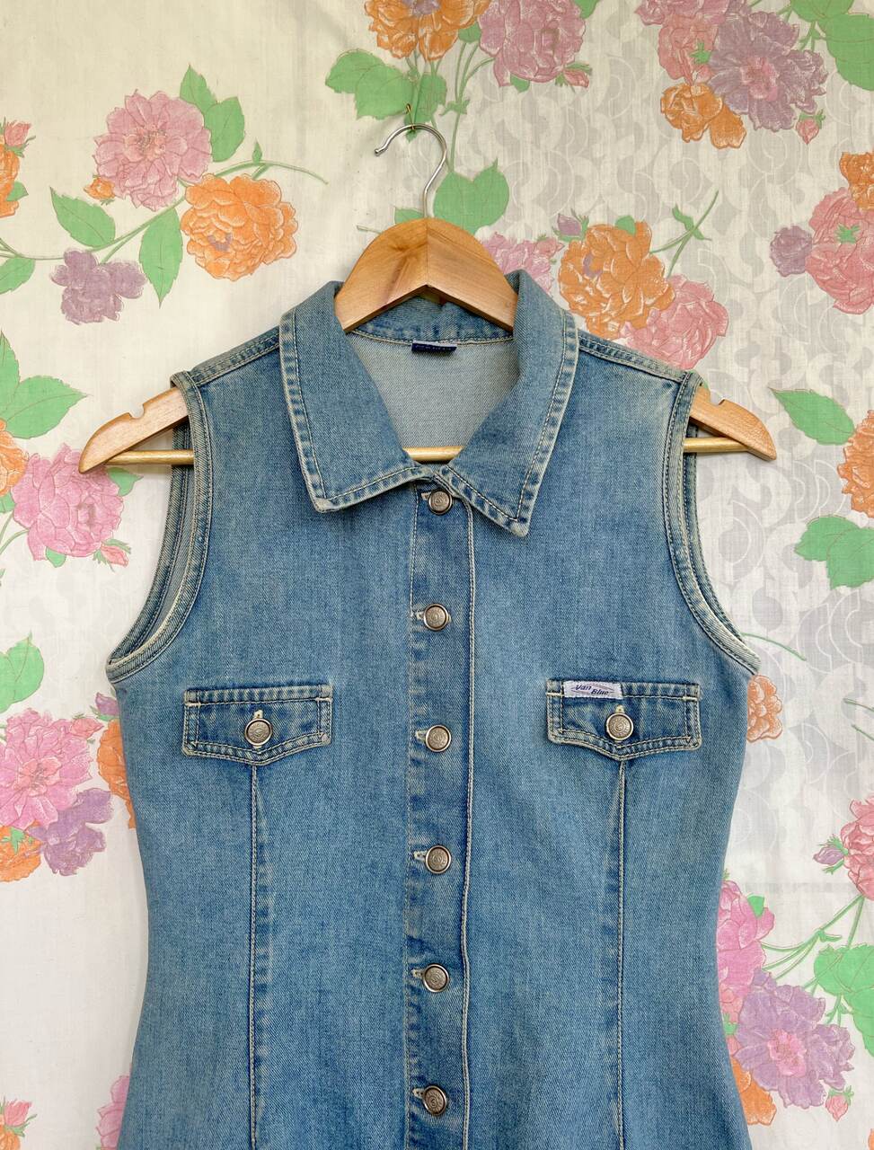 90's Denim Slim Dress
