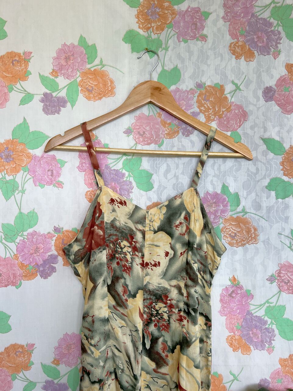 Vintage Printed Relaxed Jumpsuit