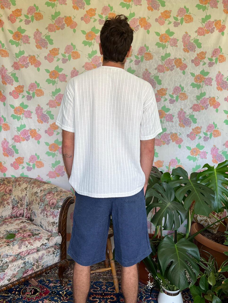 Deadstock 90's Blue Bermuda
