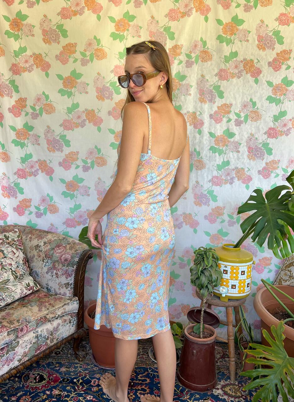 2000's Stretchy Midi Dress
