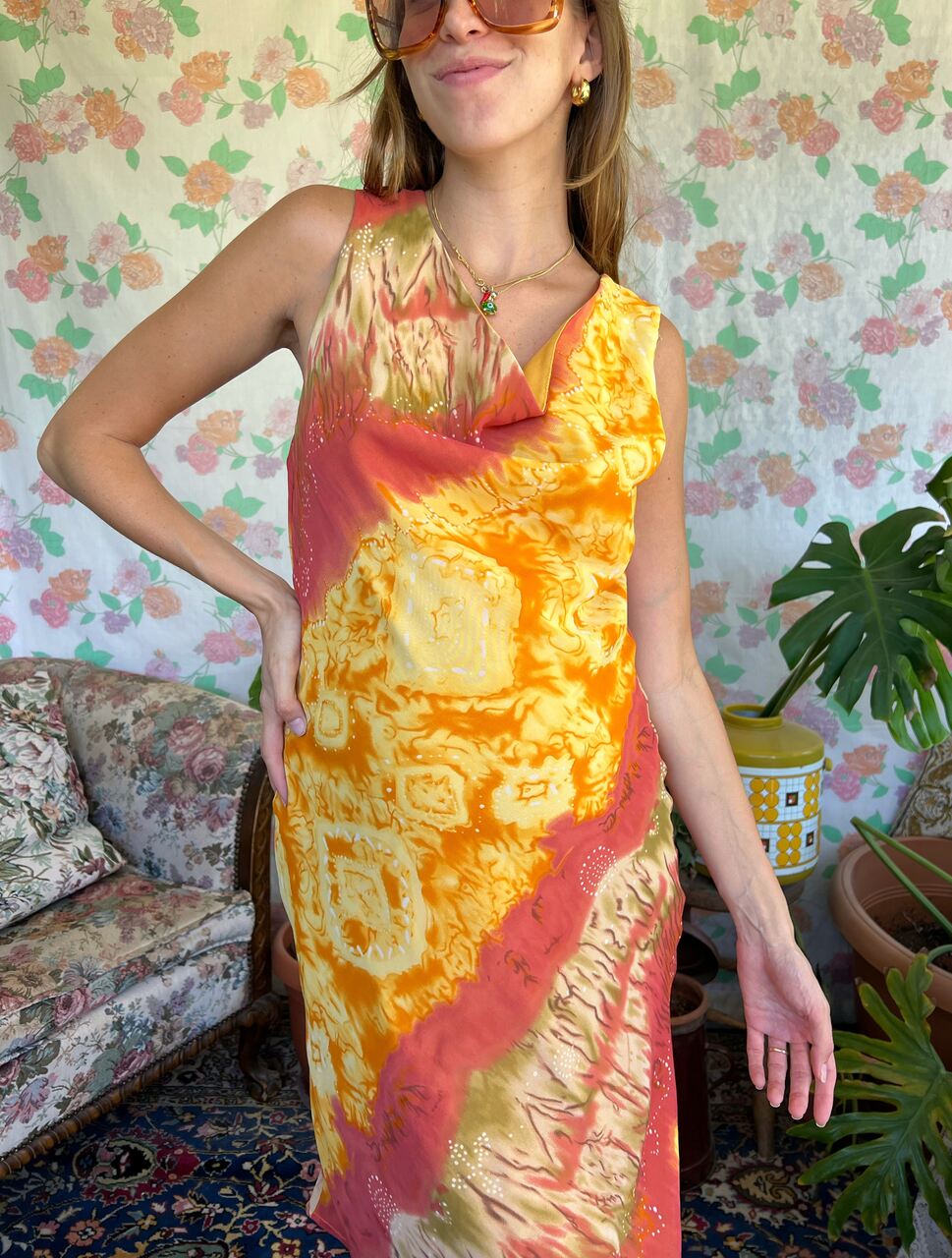 90's Classy Summer Dress