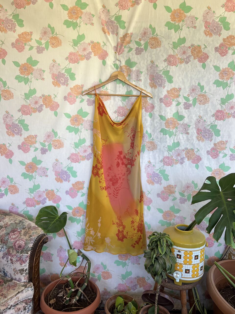 90's Spring Slip Dress