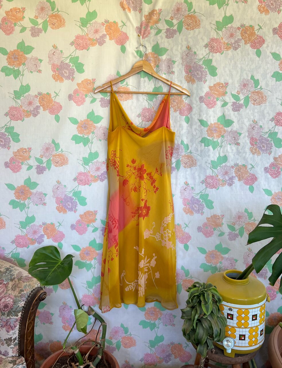 90's Spring Slip Dress