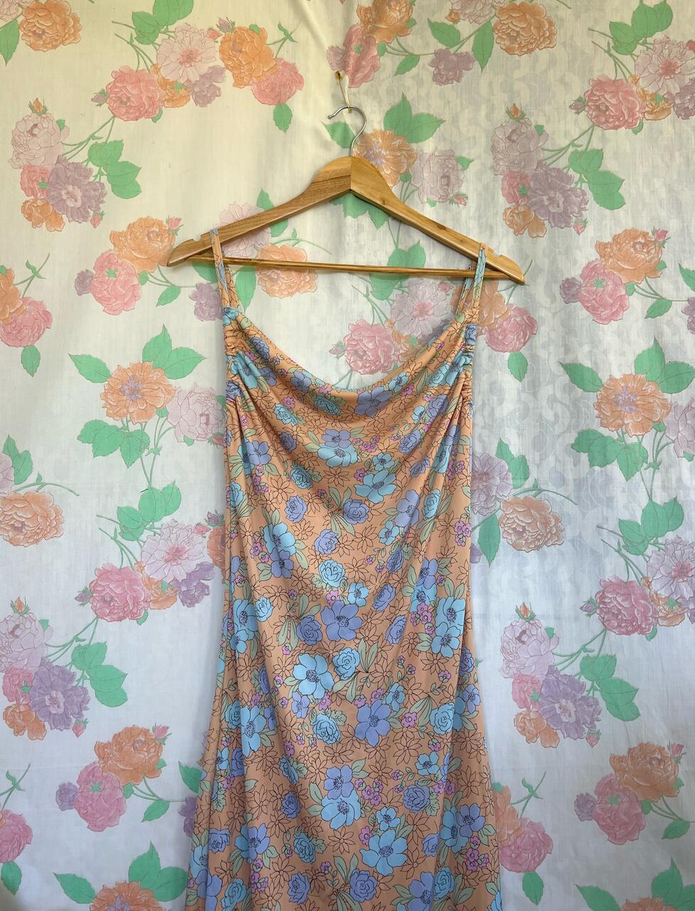 2000's Stretchy Midi Dress
