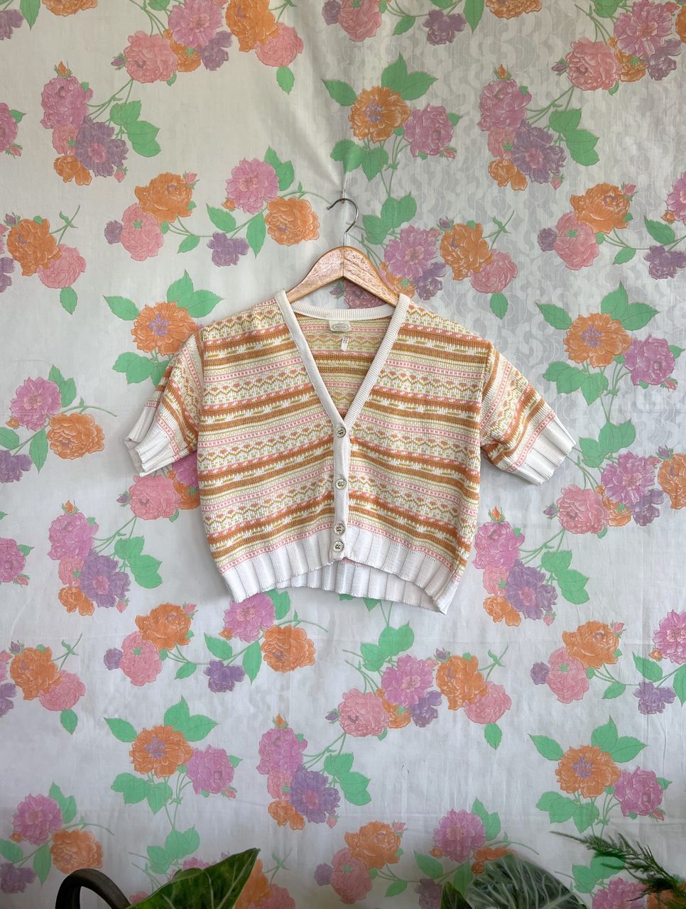 Maria Bonita Cropped Tricot Top
