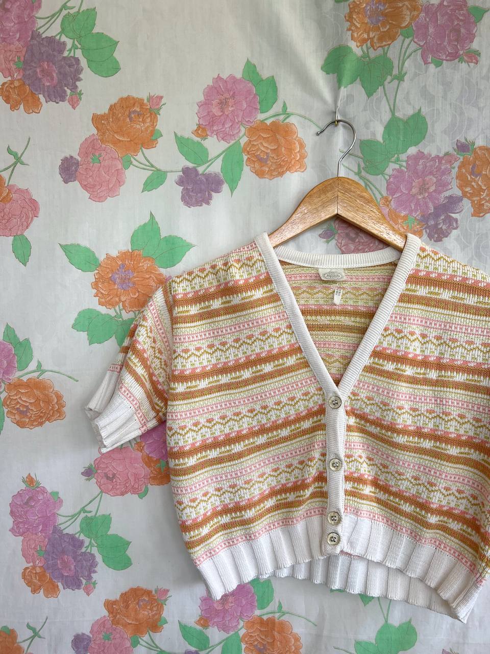 Maria Bonita Cropped Tricot Top