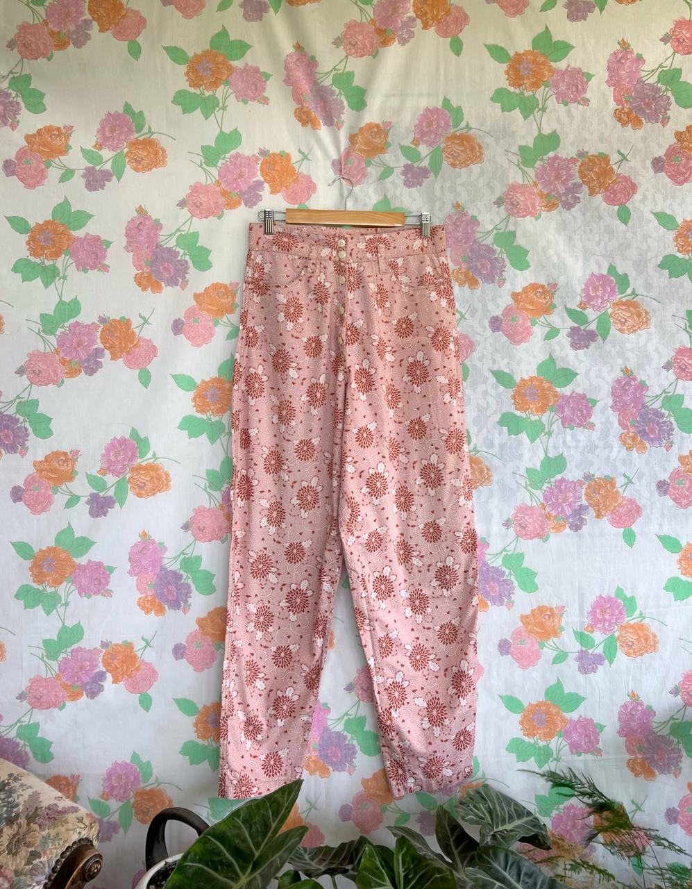 90's Pink High Waist Pants