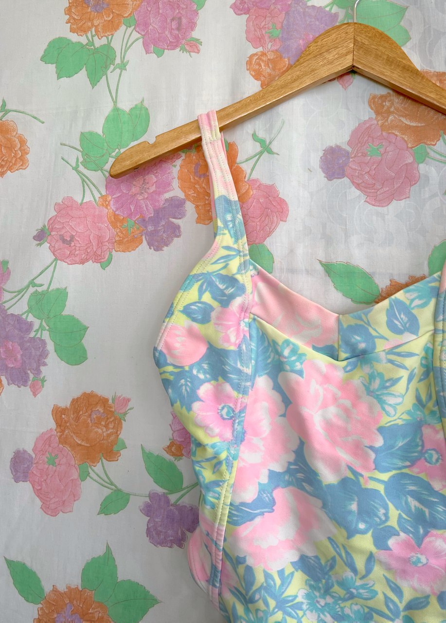 Pastel Colors 90's Swimsuit