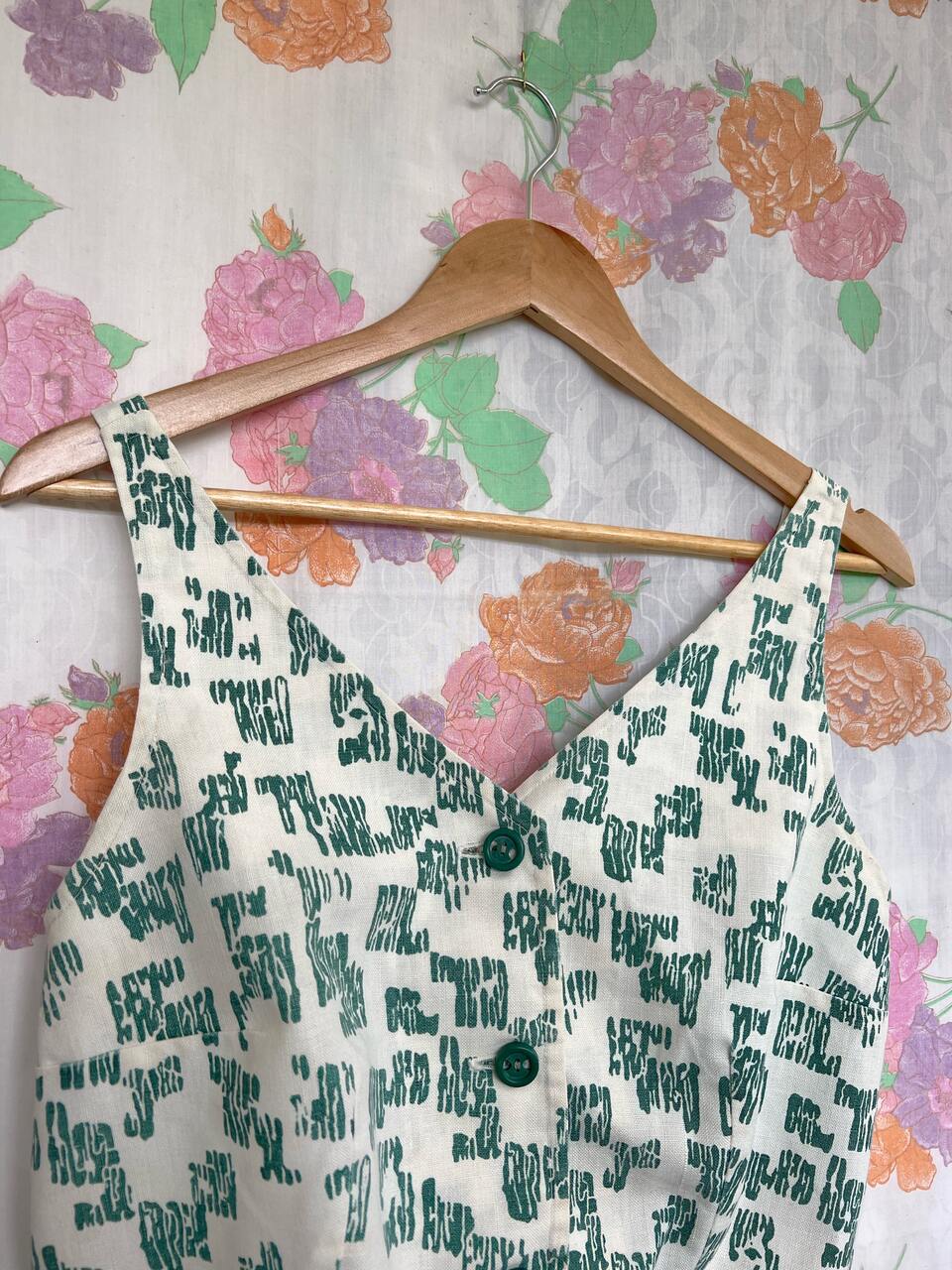Vintage Cotton Cropped Top