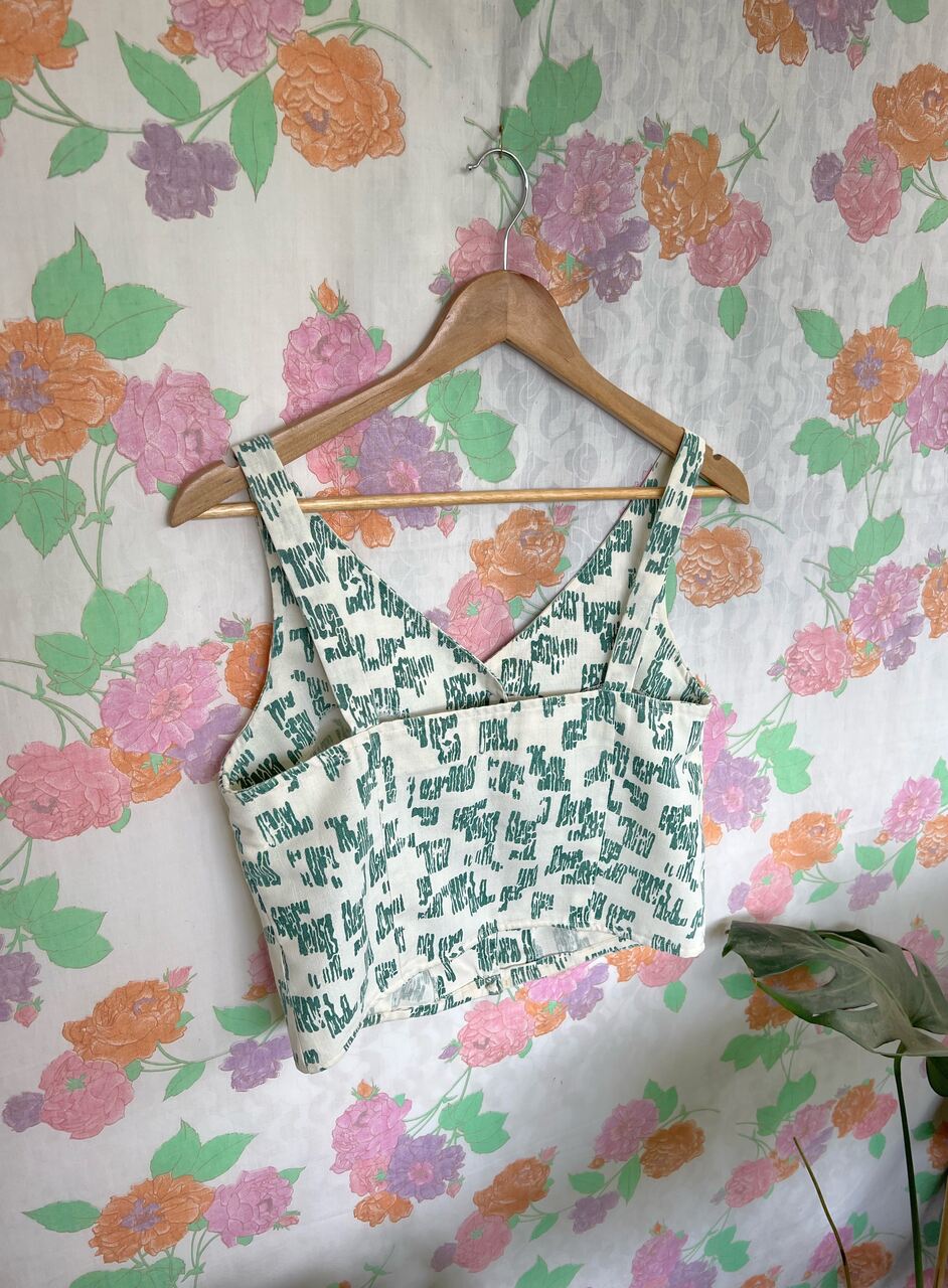 Vintage Cotton Cropped Top
