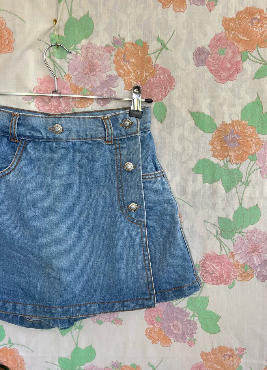 90's Denim Skorts