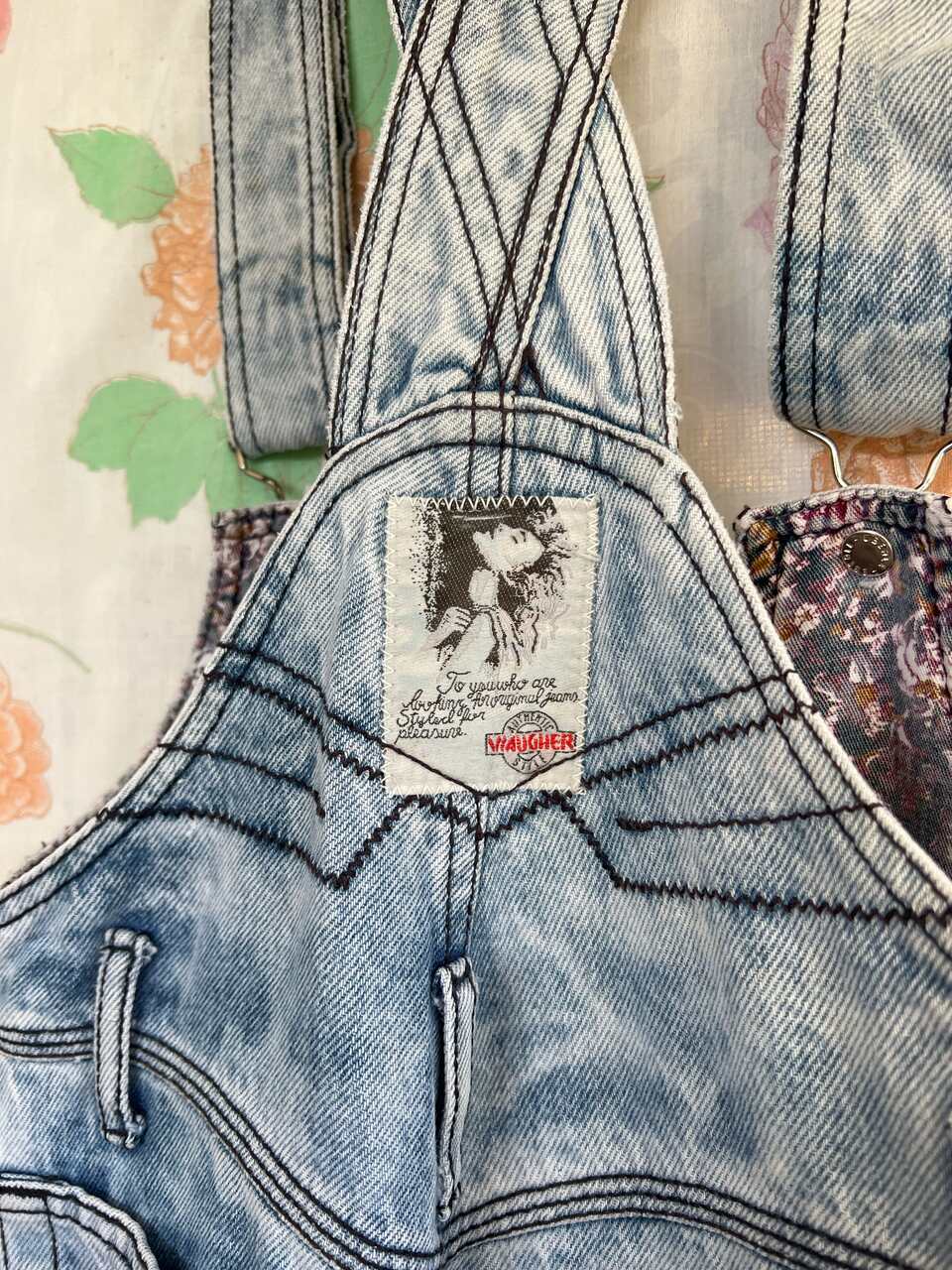 אוברול ג'ינס וינטג' ייחודי