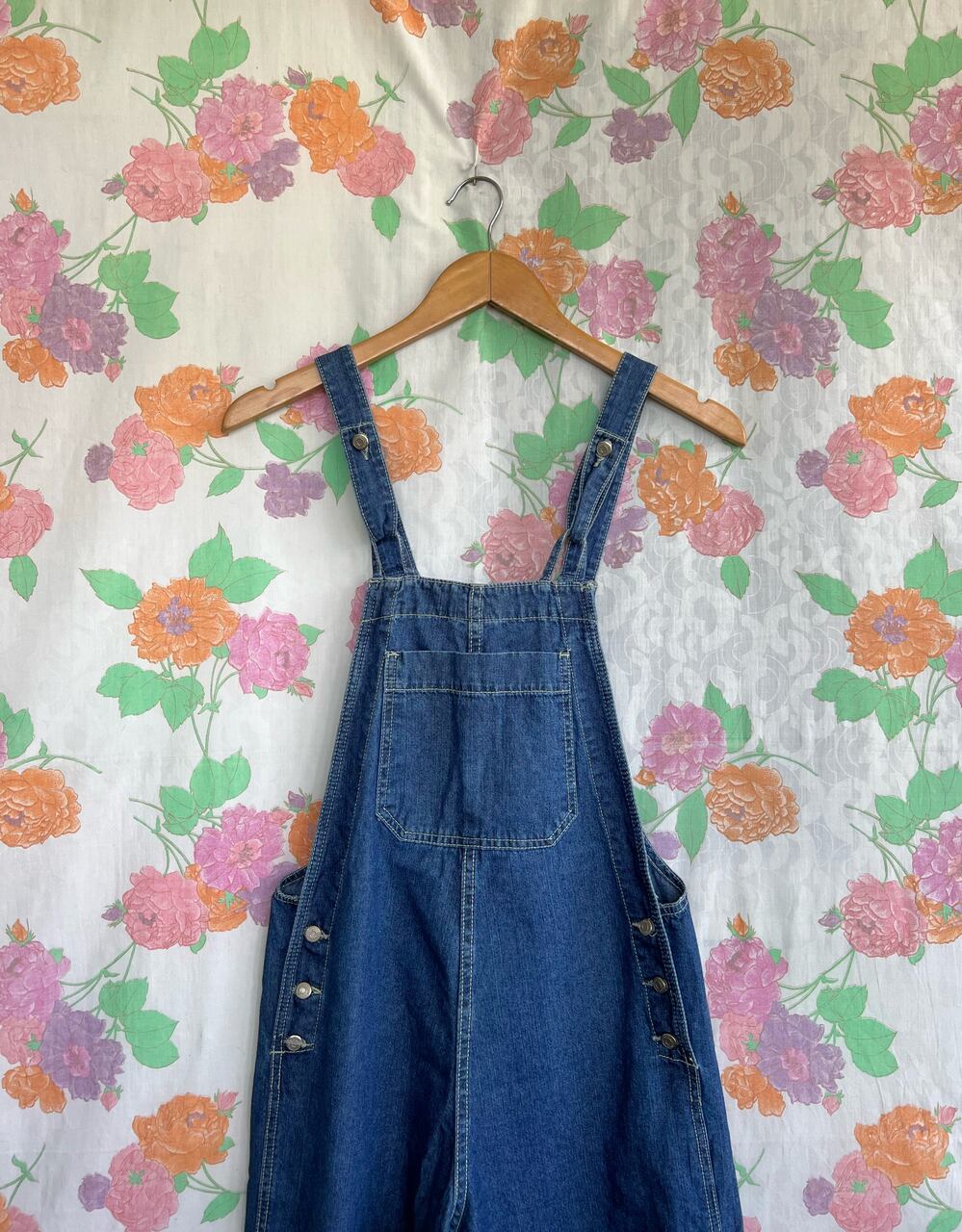 90's Cargo Denim Overall