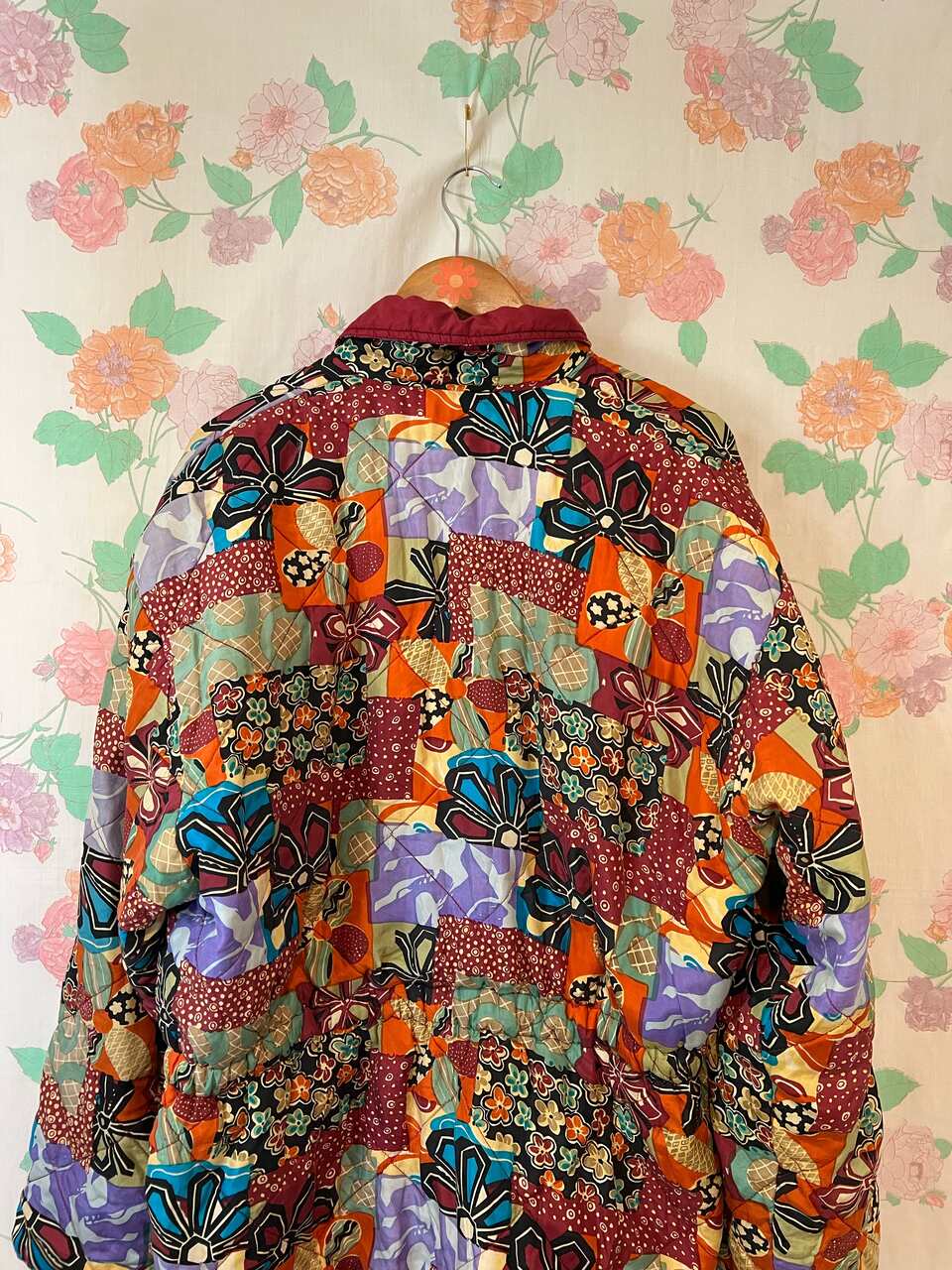 90's Patchwork Coat