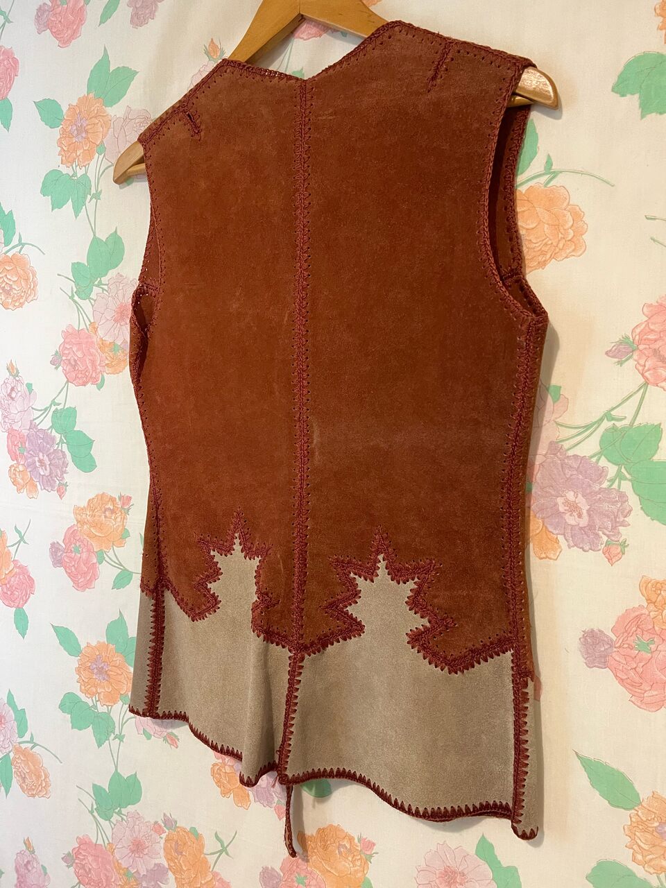 Unique Western Vintage Leather Vest