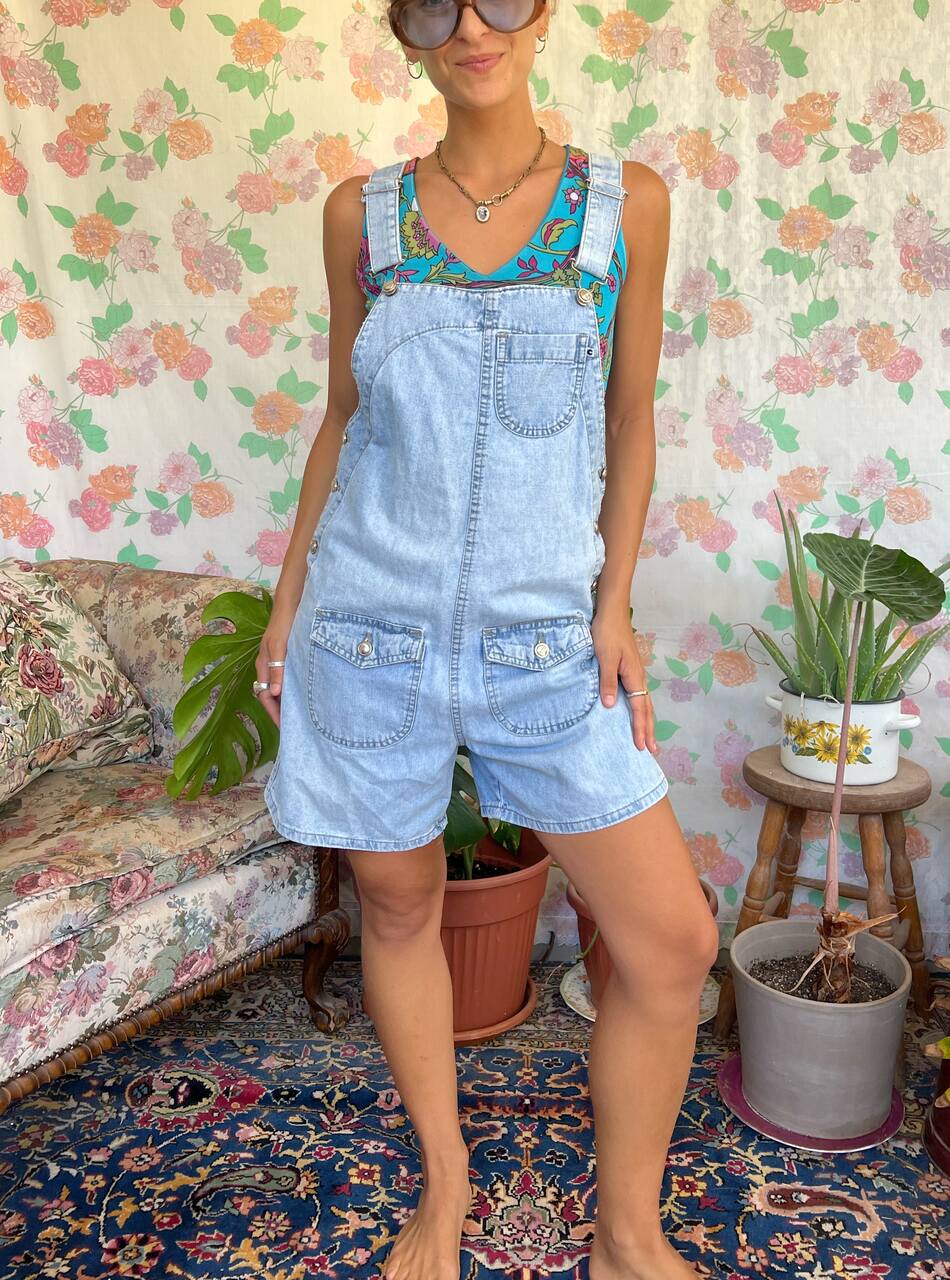 90's Denim Jumpsuit