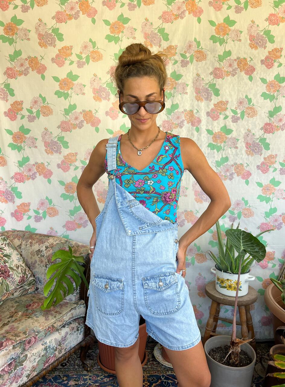 90's Denim Jumpsuit