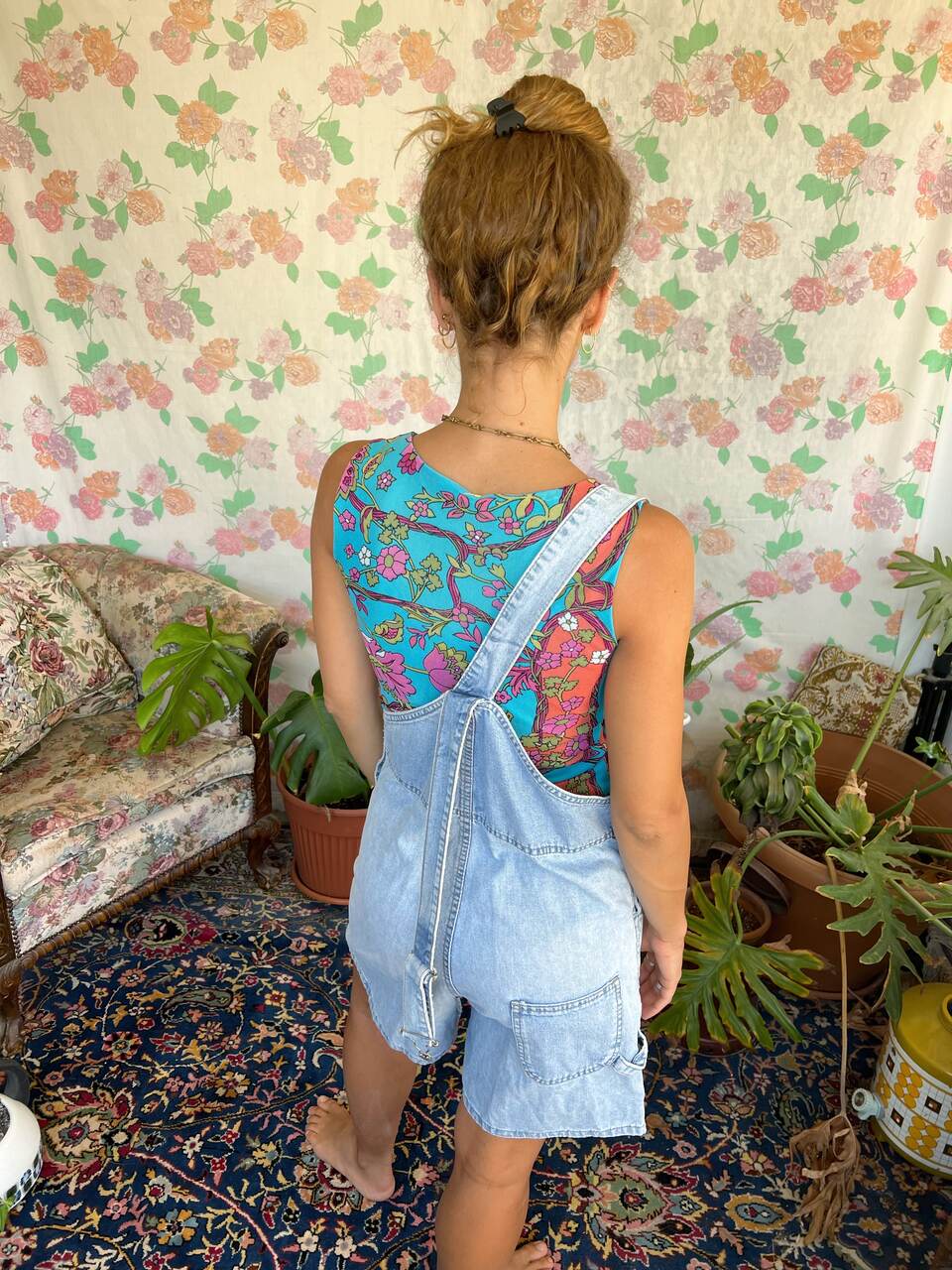 90's Denim Jumpsuit