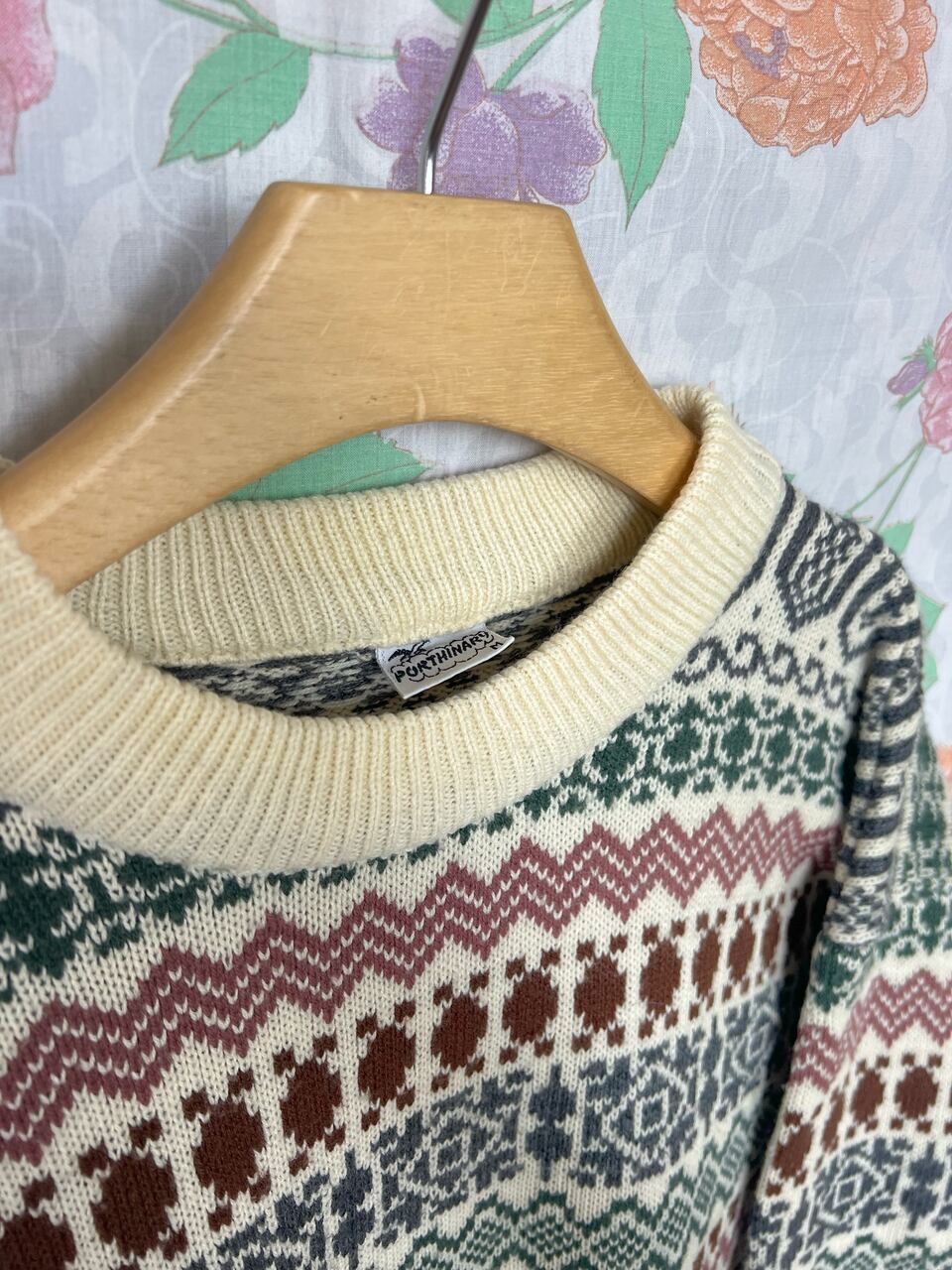 90's Patterned Sweater