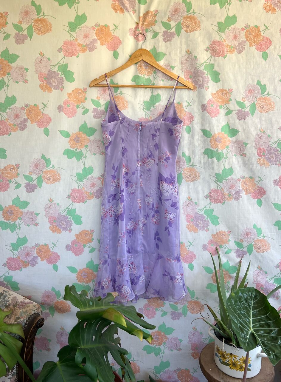 Lilac Garden Slip Dress