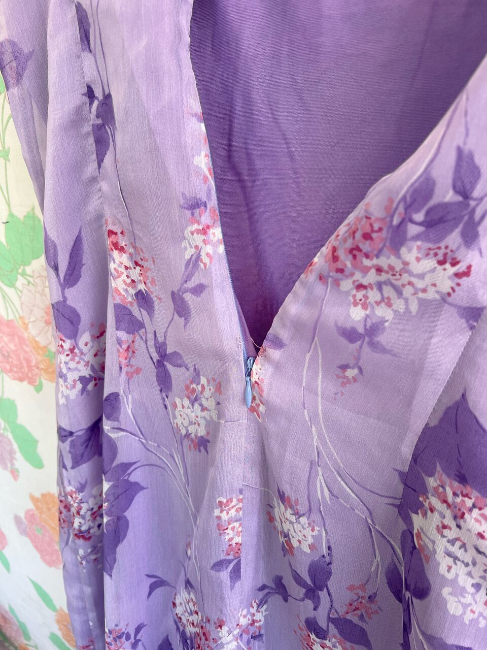 Lilac Garden Slip Dress