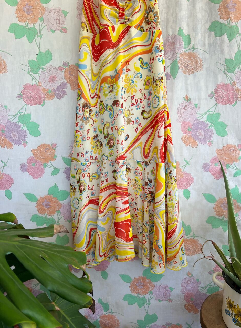 Y2K Fun Printed Dress