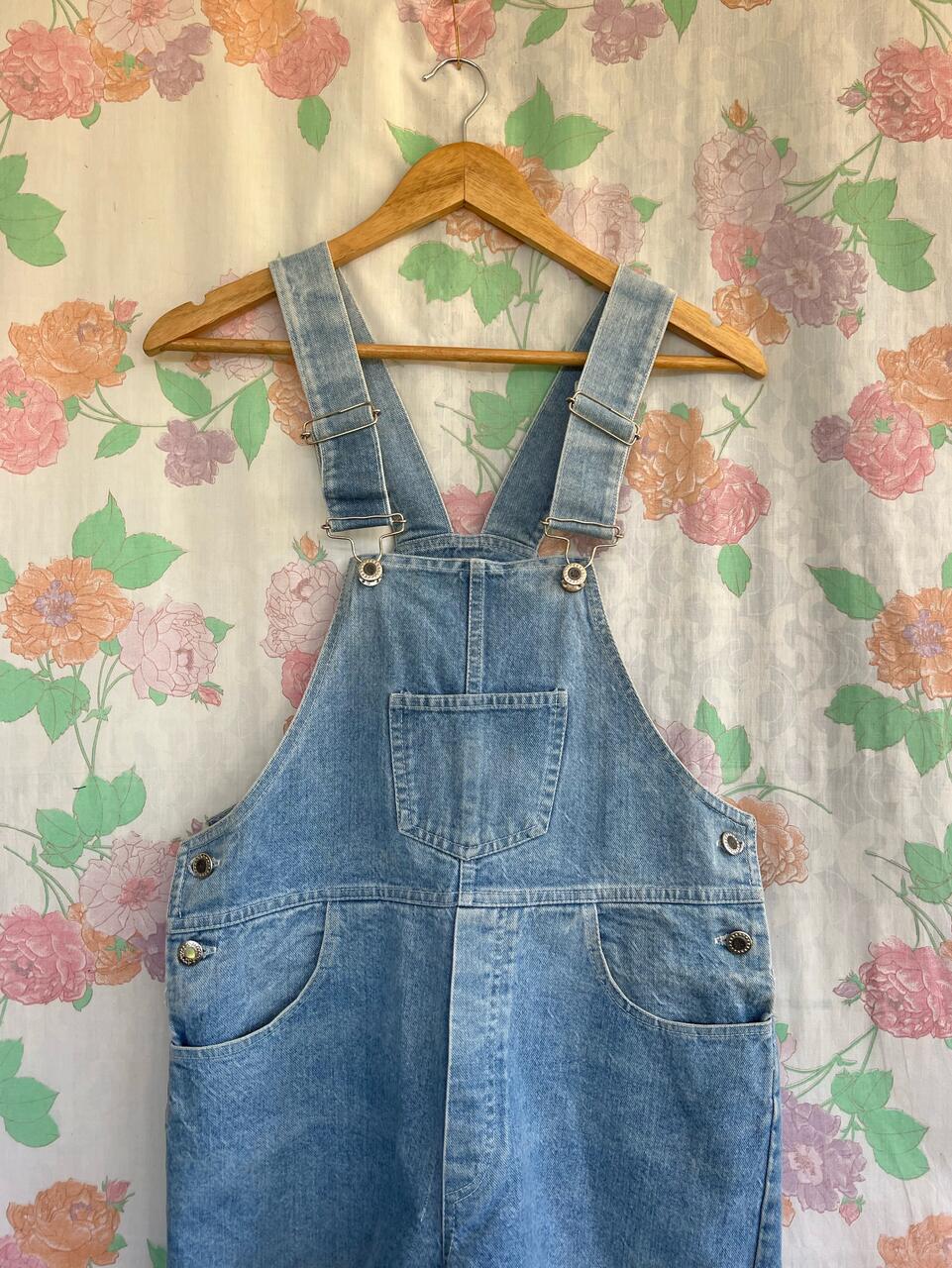 90's Light Denim Overall