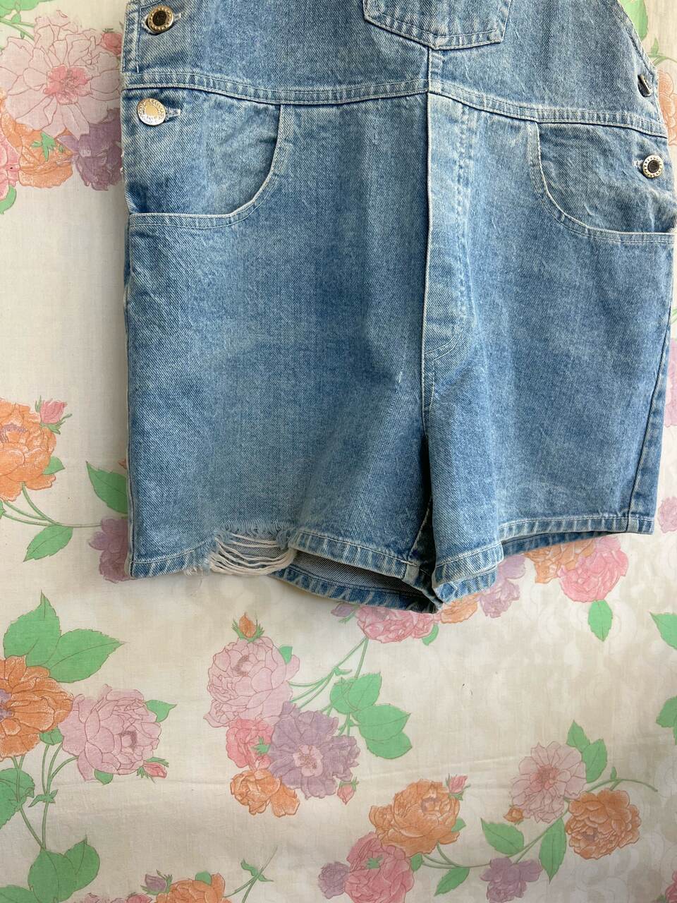 90's Light Denim Overall