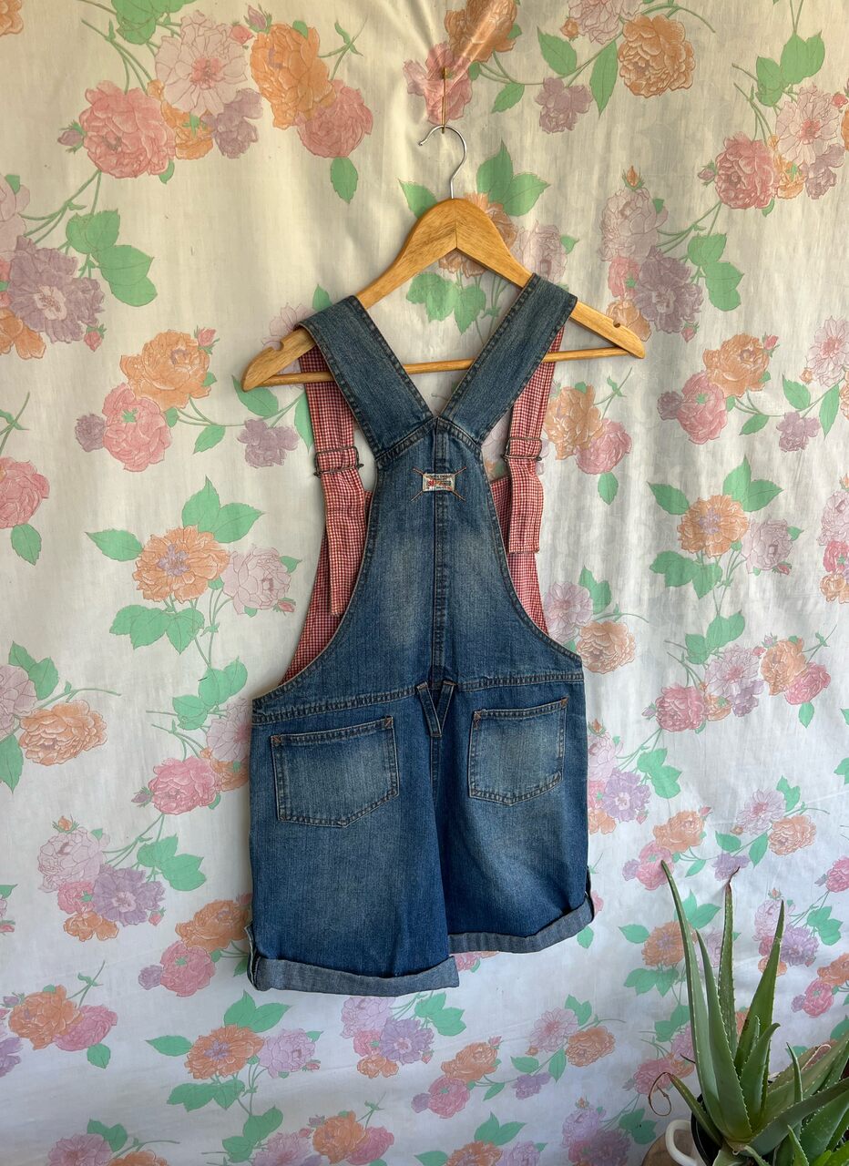 00's Short Denim Jumpsuit