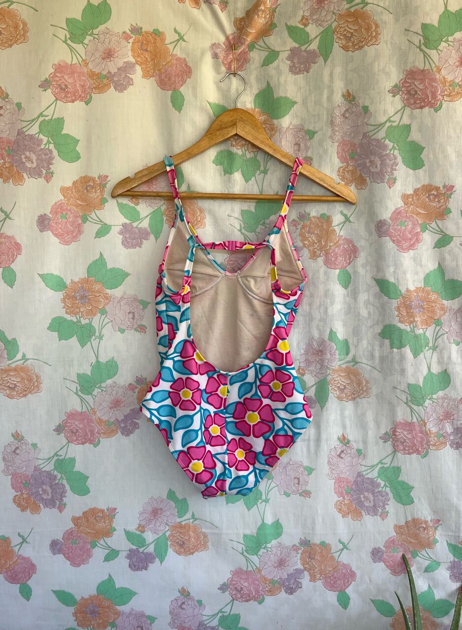 90's Floral Dreamy Swimsuit