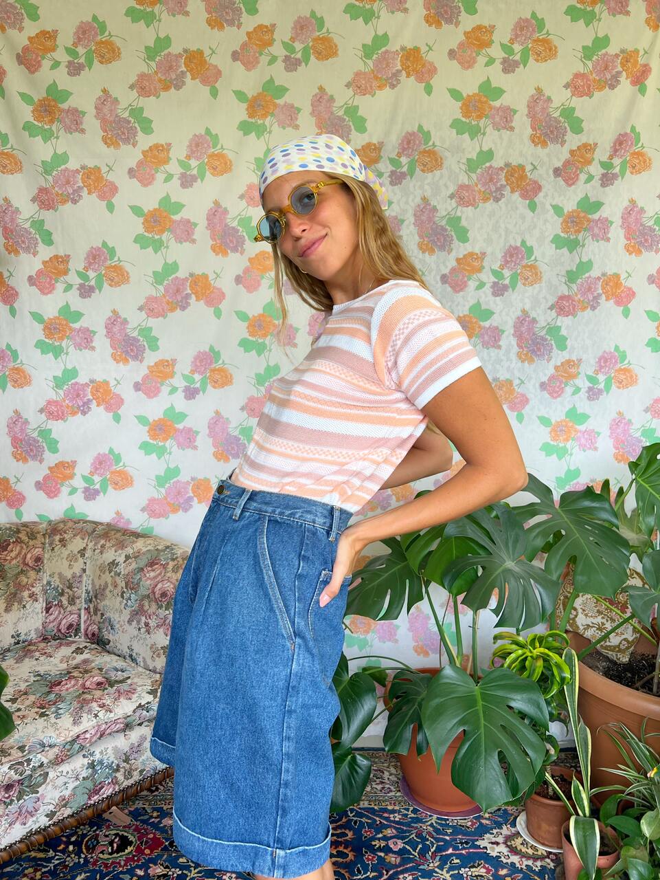 Vilejack 90's Denim Bermuda