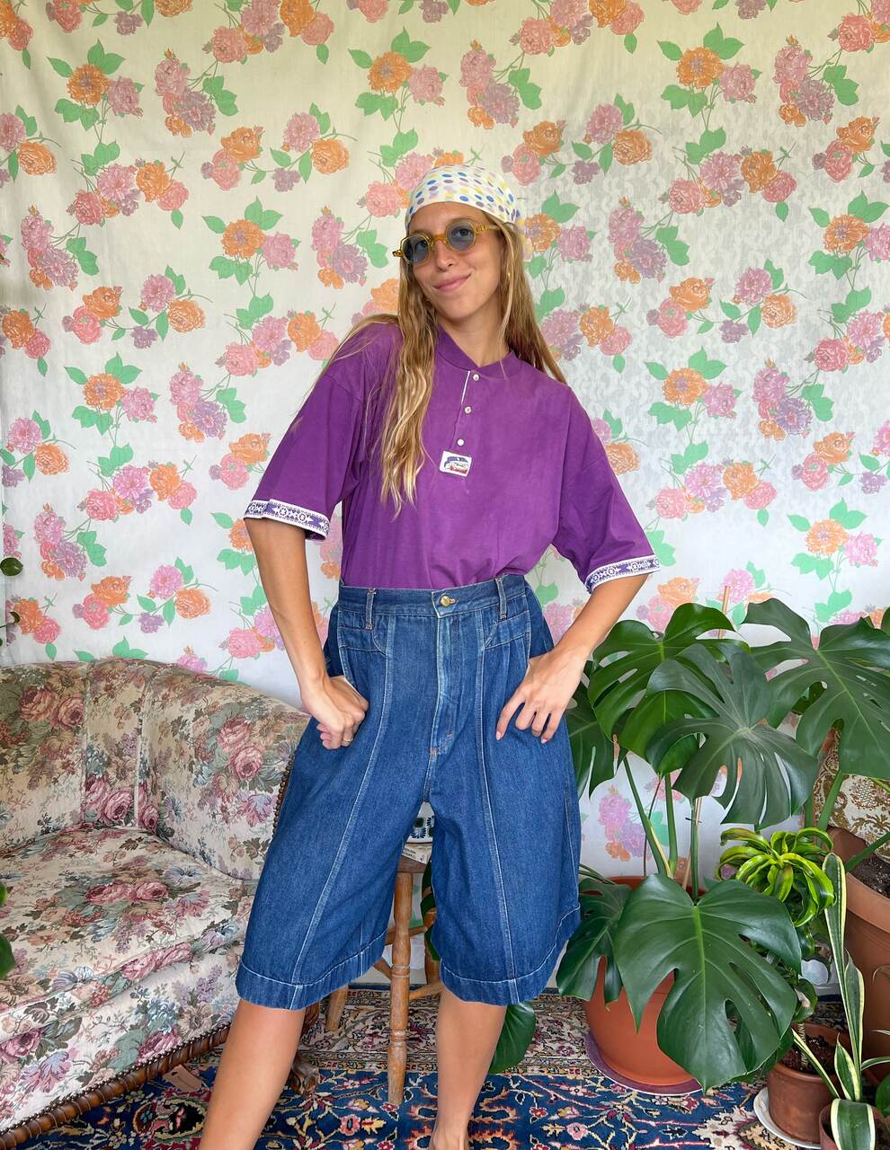 80's Purple Vintage T-Shirt