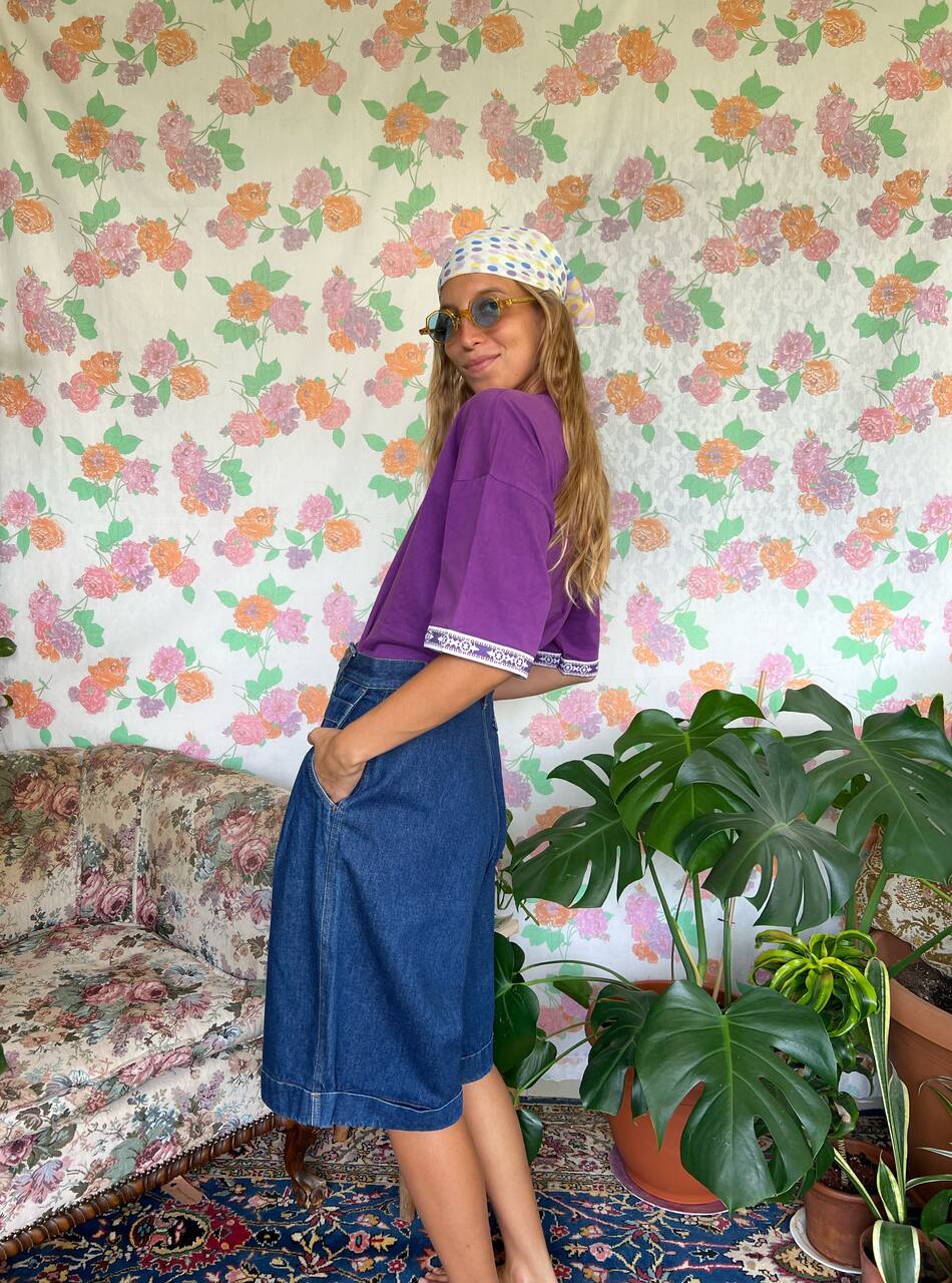80's Purple Vintage T-Shirt