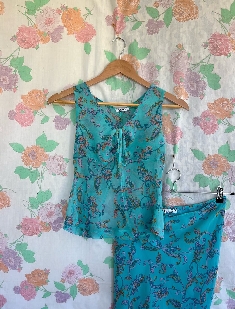 90's Iconic Paisley Set