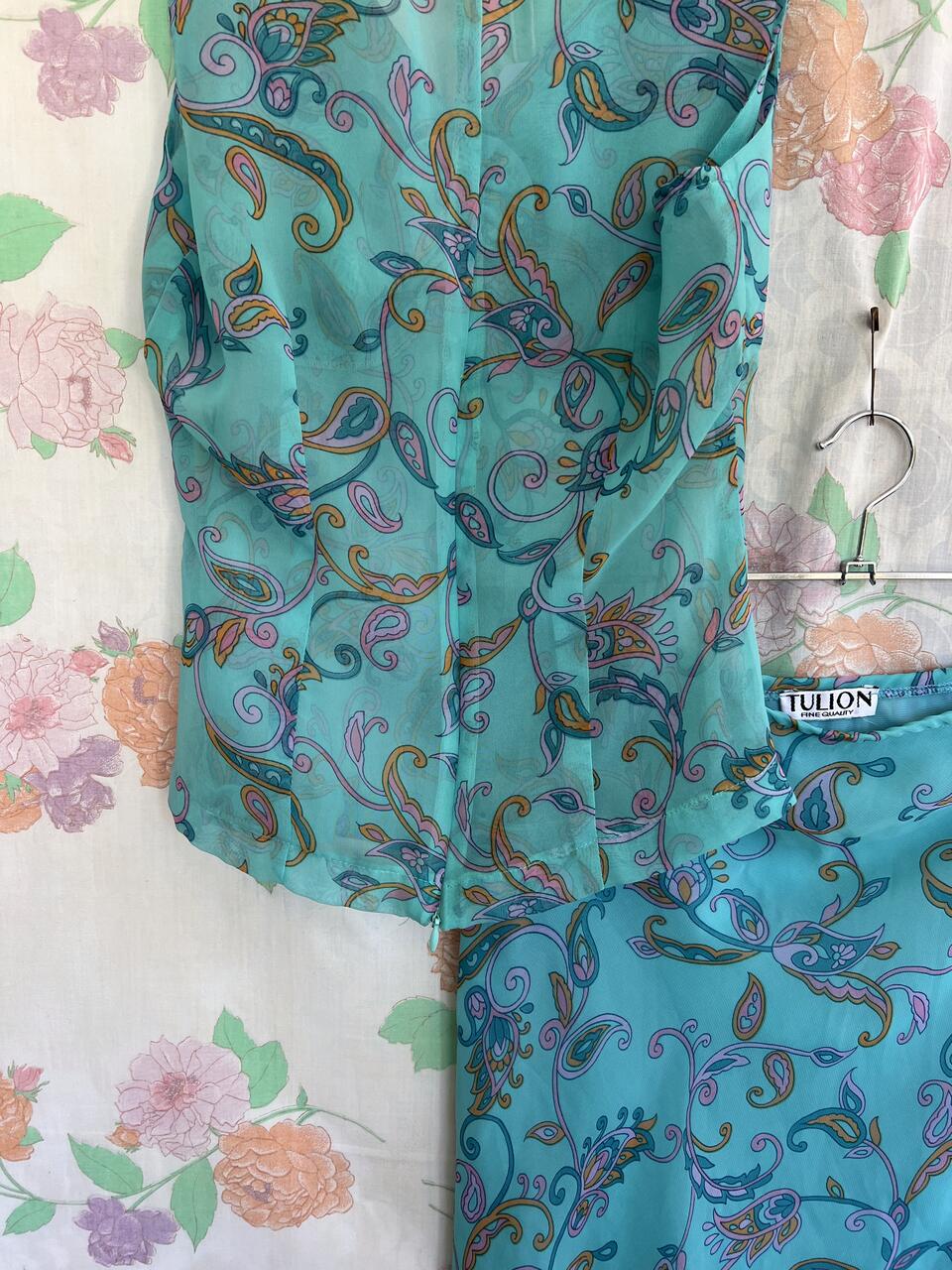 90's Iconic Paisley Set
