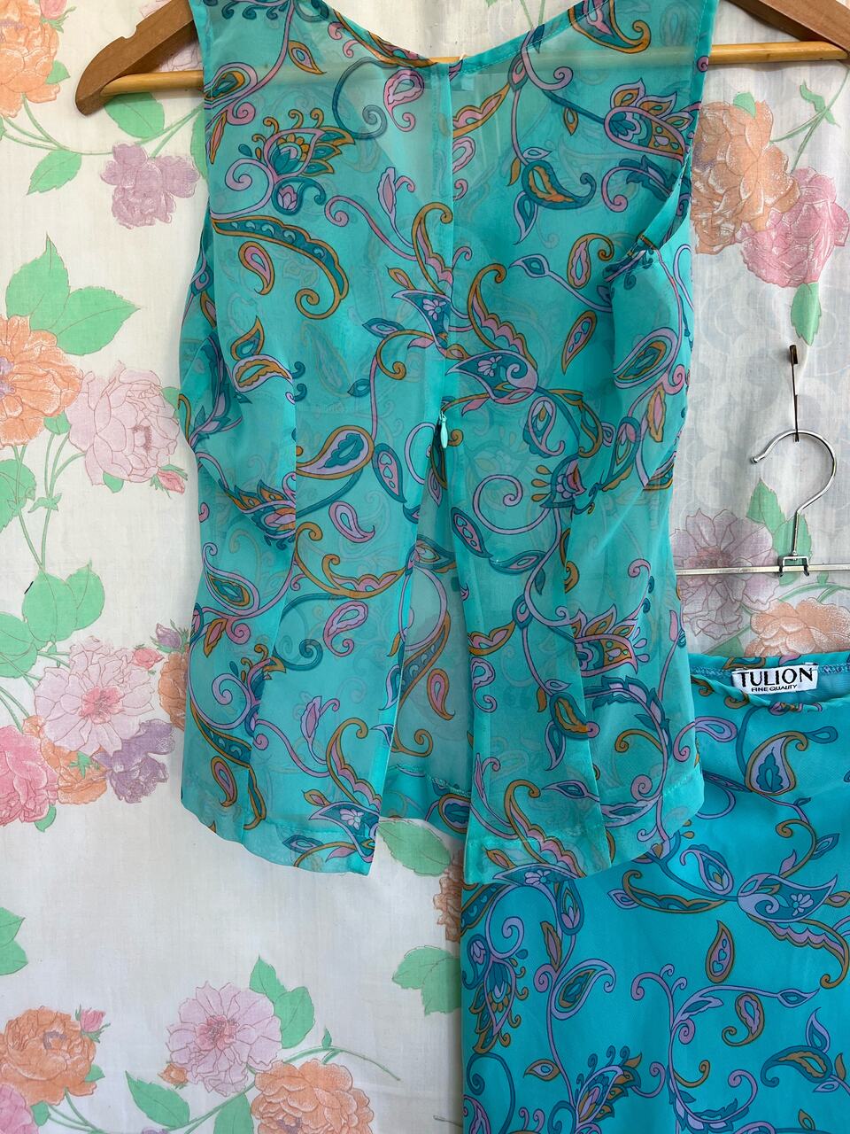 90's Iconic Paisley Set