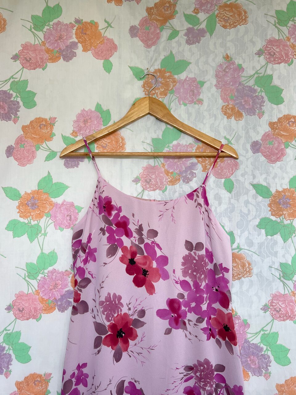 90's Bouquet Slip Dress