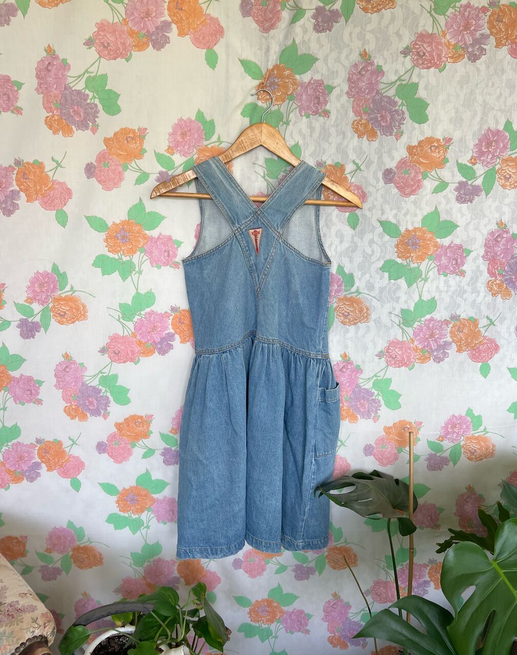 90's Light Denim Dress
