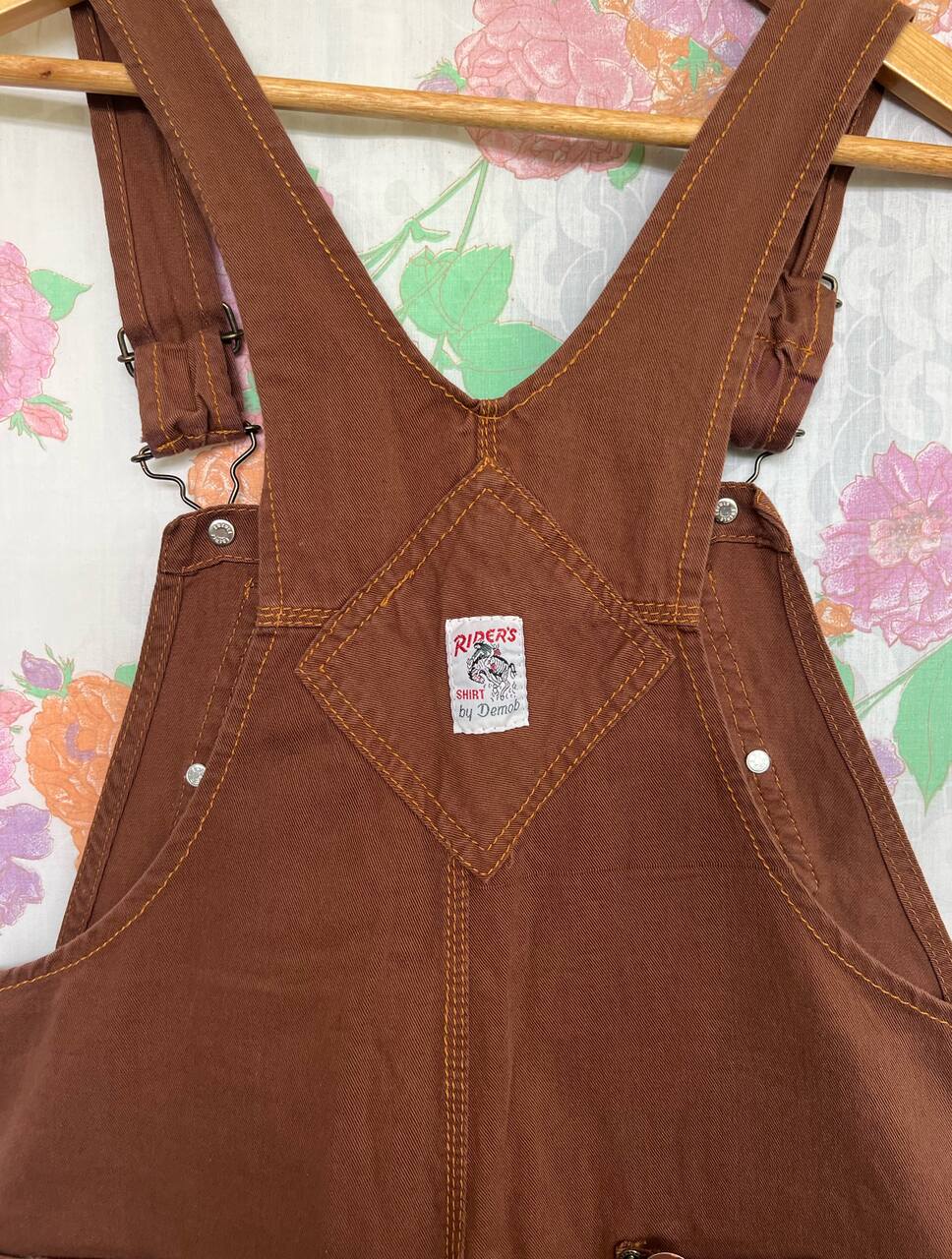 Rare Vintage Brown Jumpsuit - with the tag!