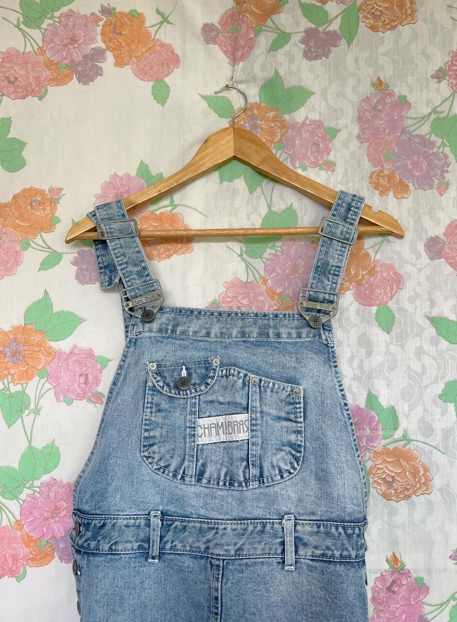 90's Patch Denim Dress
