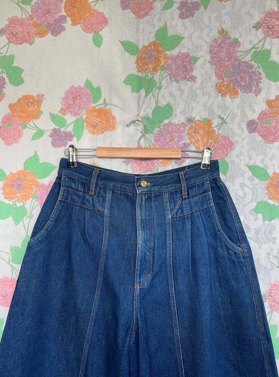 90's Baggy Denim Bermuda