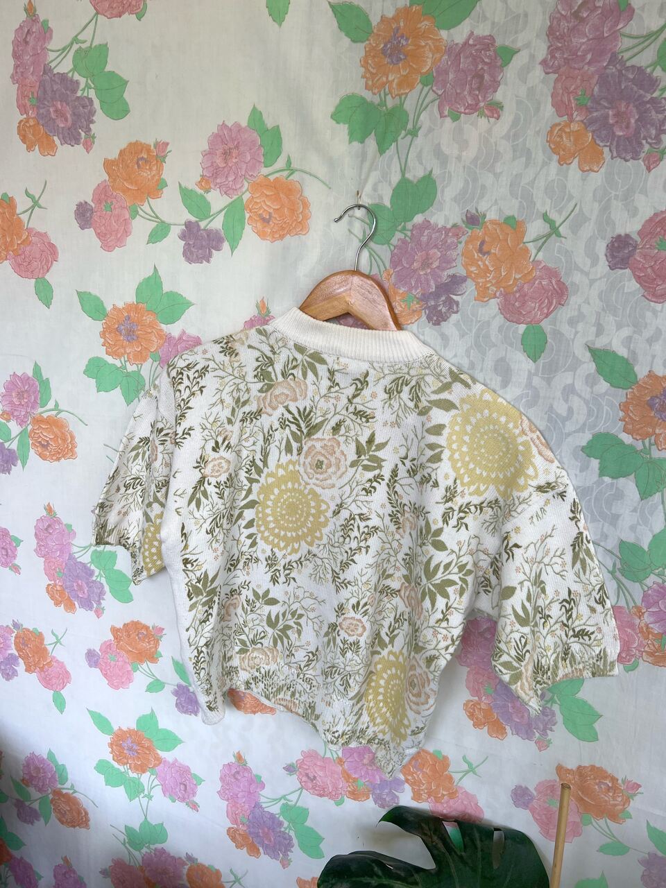 Detailed Vintage Tricot Top