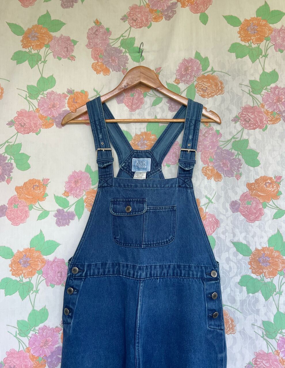 Vintage Mid Length Denim Overall
