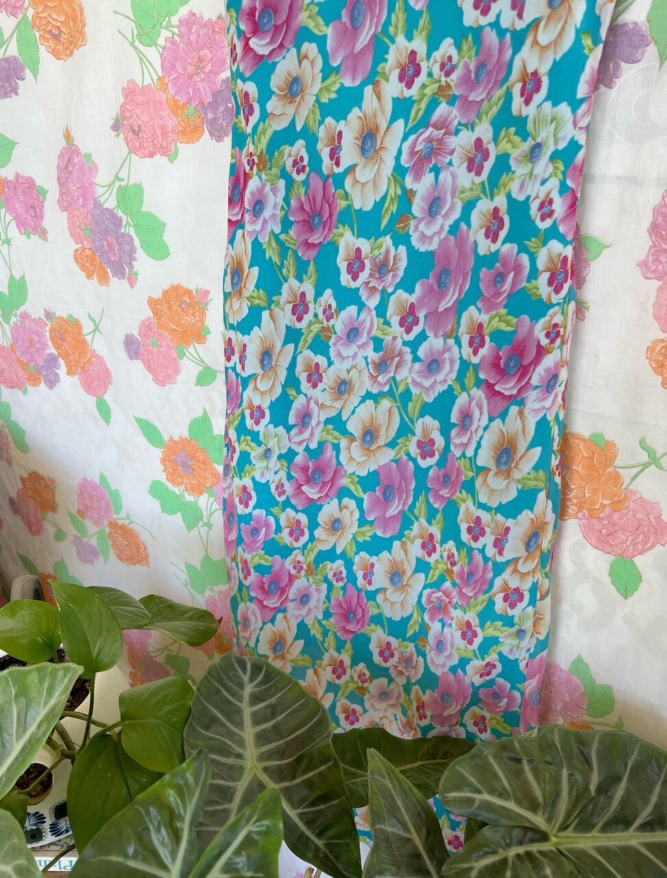 Flower Printed Unique Dress