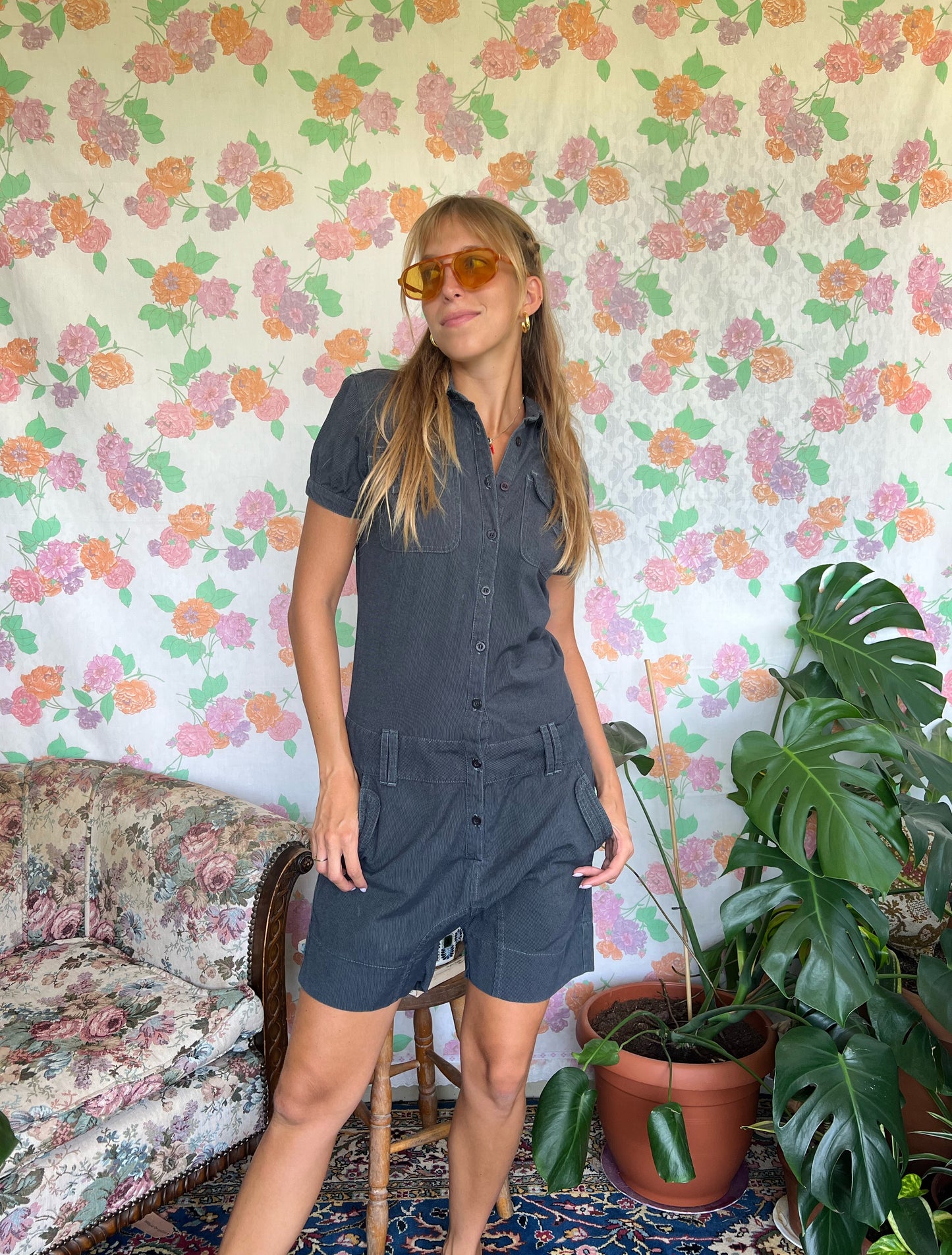 00's Vide Bula Bermuda Jumpsuit